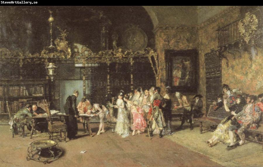 Mariano Fortuny y Marsal At the Vicarage